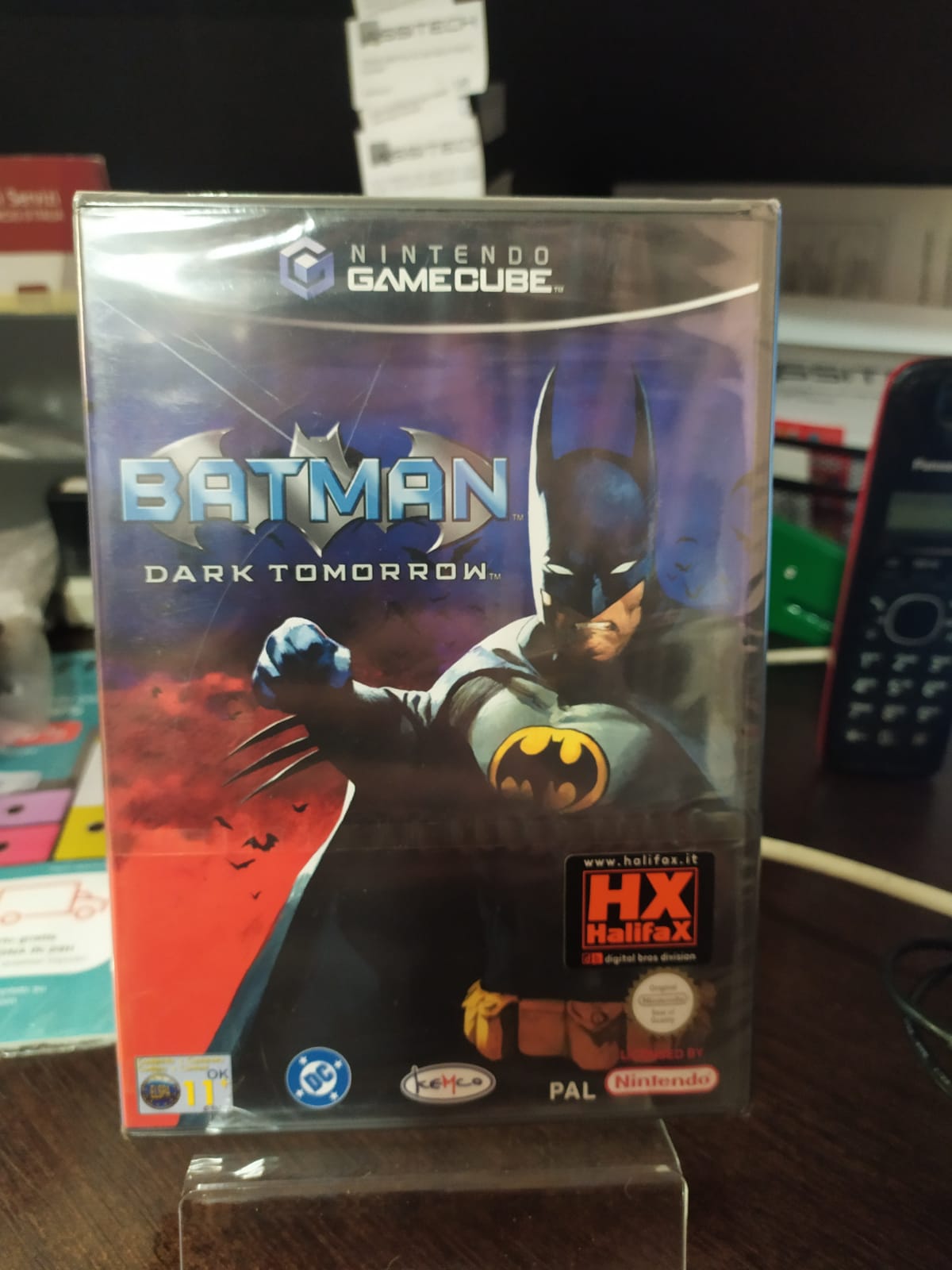 VIDEOGAME-NUOVO-BATMAN-DARK-TOMORROW-NINTENDO-GAMECUBE-PAL-ITA